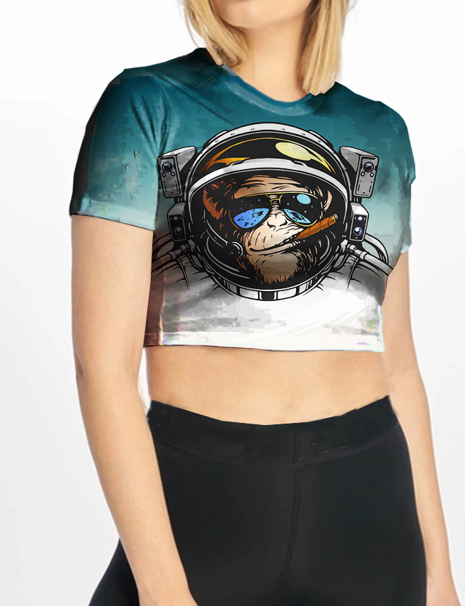 Crop Top Tshirt - On Demand Fabrics