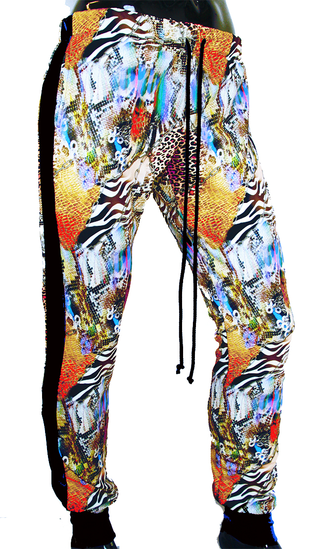 mens jogger2 black pannel