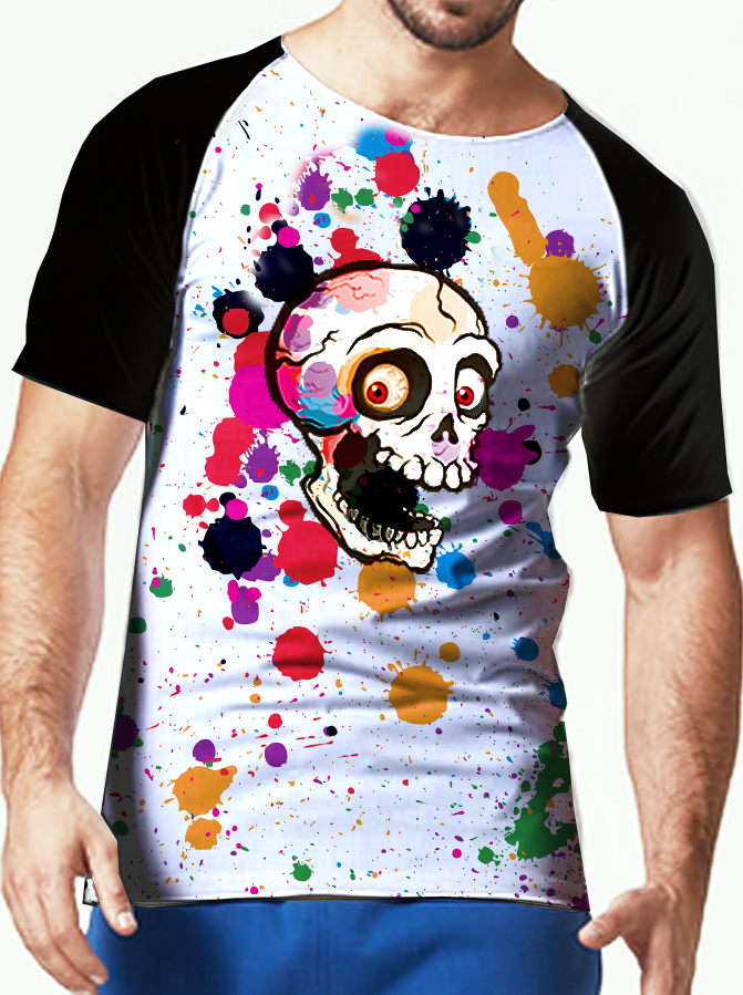 raglan T Shirt black