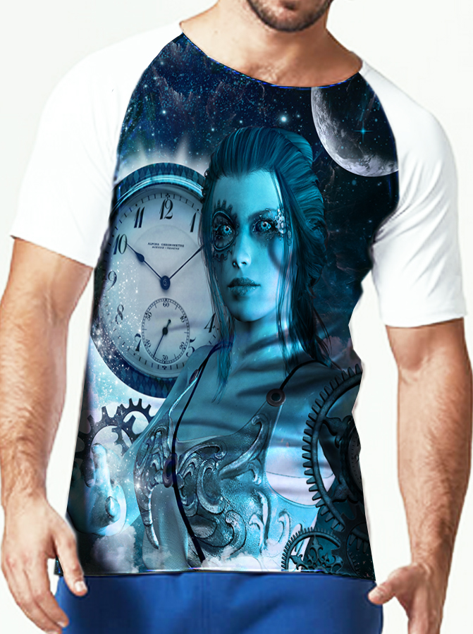 raglan T Shirt white sleeve